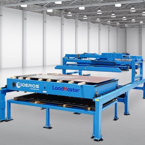 Sistema di carico e scarico per taglio - Loadmaster - SIDEROS Engineering - di lastre / a vuoto / per movimentazione