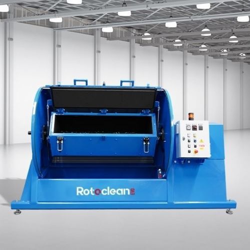 Sbavatrice di finitura - Rotoclean EVO - SIDEROS Engineering - compatta / a tamburo