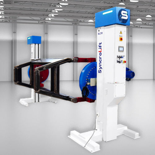 Posizionatore a colonna - Syncrolift - SIDEROS Engineering - idraulico / elettromeccanico / a motore