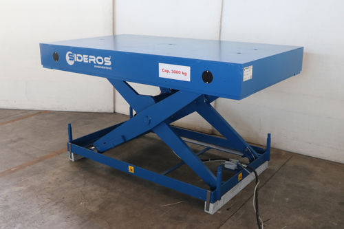 Tavola elevatrice a forbice - Scissor - SIDEROS Engineering - elettrica / idraulica / stazionaria