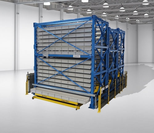 Magazzino automatico verticale - Spaziomatic - SIDEROS Engineering - per barre