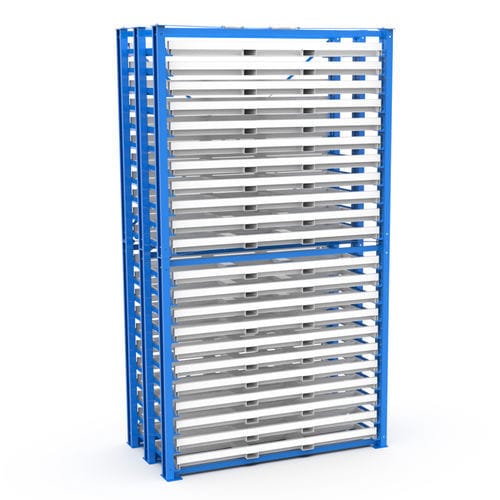 Rack per stoccaggio per lamiera metallica - SIDEROS Engineering
