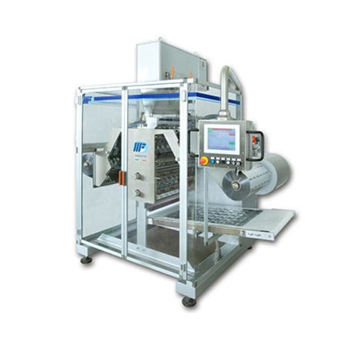 Macchina per imballaggio per compresse - MF 4S - MF Packaging Srl - automatica / verticale / con 4 saldature laterali