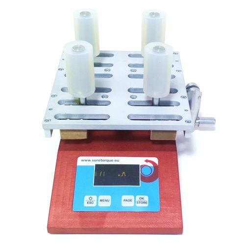 Lettore di coppia da banco - ST-C3 - Sure Torque Europe ltd - per tappi di bottiglie / digitale / manuale