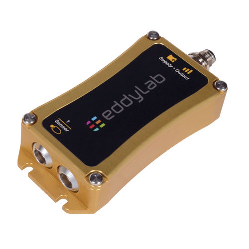 Sensore di posizione senza collegamento meccanico - AX2 series - eddylab GmbH - magnetoinduttivo / a corrente di Foucault / con uscita analogica
