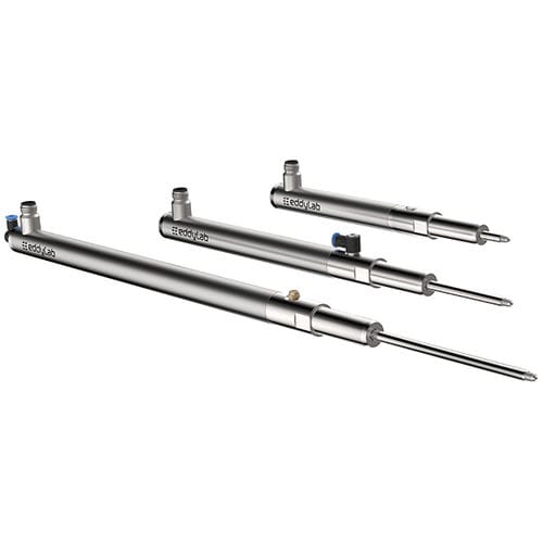 Trasduttore di spostamento lineare - SLT series - eddylab GmbH - induttivo / ad uso industriale