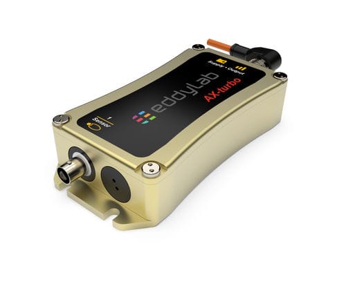 Sensore di posizione senza collegamento meccanico - AX-turbo - eddylab GmbH - magnetoinduttivo / a corrente di Foucault / con uscita analogica