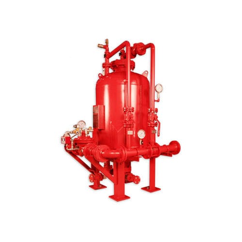 Serbatoio per acqua - HD FIRE PROTECT PVT. LTD. - per schiume / in acciaio inossidabile / verticale