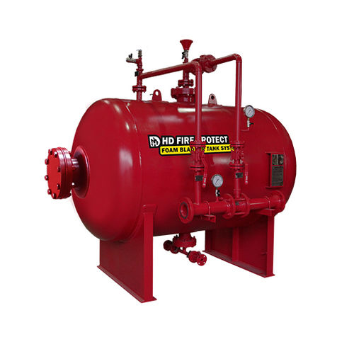 Serbatoio di svuotamento - HD FIRE PROTECT PVT. LTD. - per acqua / in acciaio inossidabile / in acciaio al carbonio