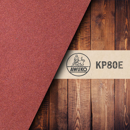 Abrasiva in ossido di almluminio - KP80E - AWUKO ABRASIVES Wandmacher GmbH & Co. KG - in carta-E / antistatica
