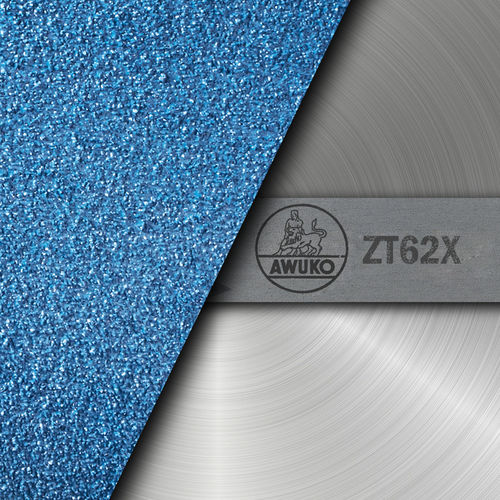 Abrasiva in corindone di zirconio - ZT62X - AWUKO ABRASIVES Wandmacher GmbH & Co. KG - in cotone / per legno / per metallo