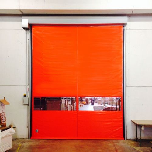 Porta ad avvolgimento - Zip Roll - Tecnoindustriale s.r.l. - industriale / per interno / rapida