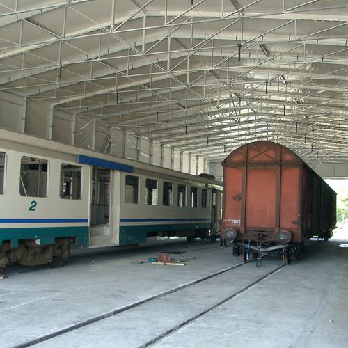 Capannone modulare - TTS - Tecnoindustriale s.r.l. - permanente / di grandi dimensioni