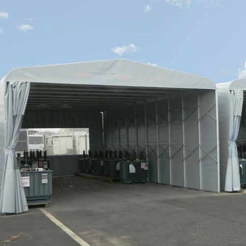 Edificio modulare - Maxi Box - Tecnoindustriale s.r.l. - smontabile / di stoccaggio / in alluminio