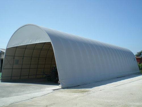 Tettoia di stoccaggio industriale - ASY, ADT, GDT - Tecnoindustriale s.r.l.