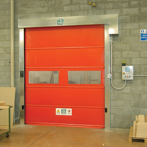 Serranda ad avvolgimento - Speed Roll “4S” - Tecnoindustriale s.r.l. - in acciaio galvanizzato / isolata