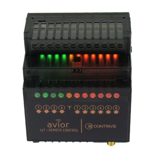 Programmable logic controller su guida DIN - Avior  - Contrive - ingressi analogici / ingressi digitali / uscite relè