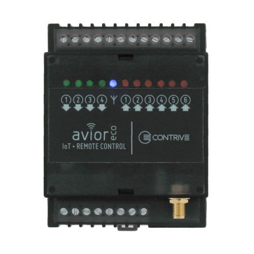 Programmable logic controller su guida DIN - AviorEco  - Contrive - ingressi analogici / ingressi digitali / a 4 I