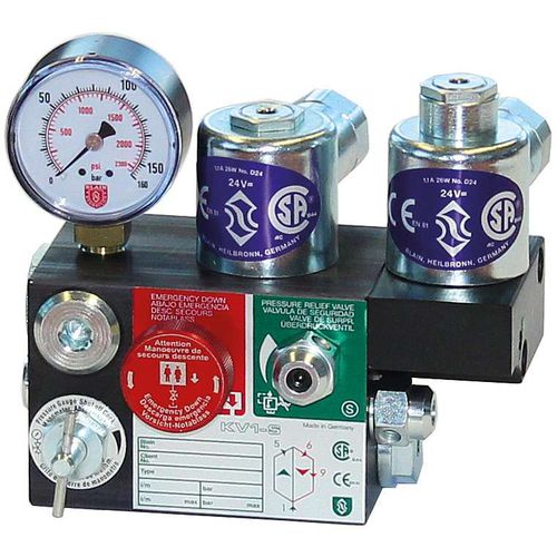 Valvola a comando idraulico - KV 1S - Blain Hydraulics GmbH - per ascensore