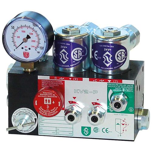 Valvola a comando idraulico - KV 2P - Blain Hydraulics GmbH - per ascensore
