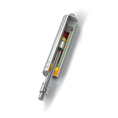 Molla a gas in acciaio inossidabile - GZ-19-30-V4A - ACE Stoßdämpfer GmbH - per uso industriale / di trazione