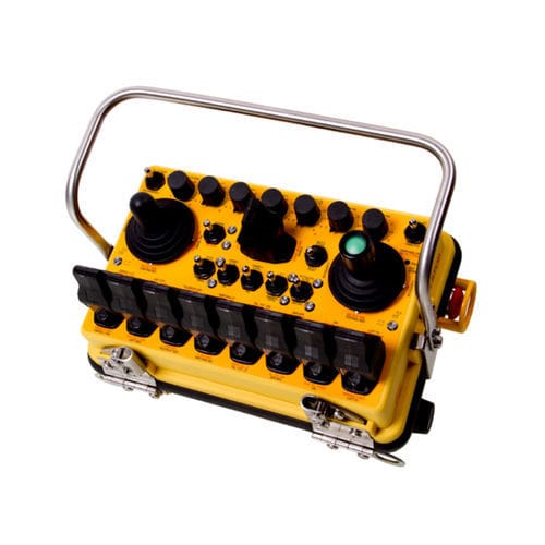 Radiocomando - GR - Hetronic, Inc. - a pulsanti / a joystick / con interruttore leva