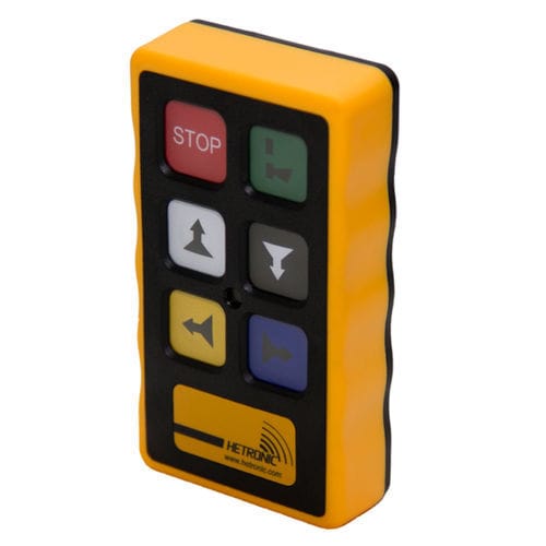 Radiocomando - POCKET MFSHL V2 - Hetronic, Inc. - a pulsanti / per trasportatore / per carroponte