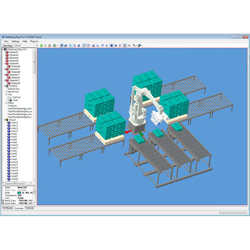 Software di pallettizzazione - K-SPARC - Kawasaki Robotics GmbH - di interfaccia / di regolazione / per robot