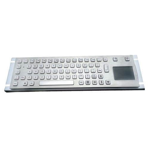 Tastiera per rack - LP 3307 TP - LINEPRO CONTROLS PVT.LTD - a tasti meccanici / con mouse integrato a due tasti / 64 tasti
