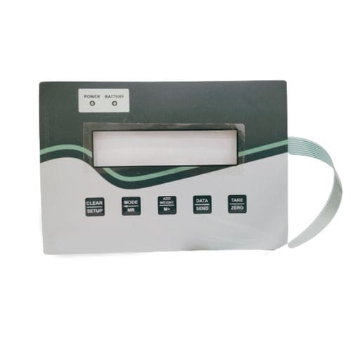 Tastiera numerica 5 tasti - LINEPRO CONTROLS PVT.LTD - ad incastro / a membrana / su misura