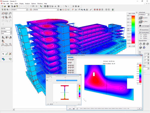 Software di analisi - Diamonds - BuildSoft - di ottimizzazione / di calcolo / BIM