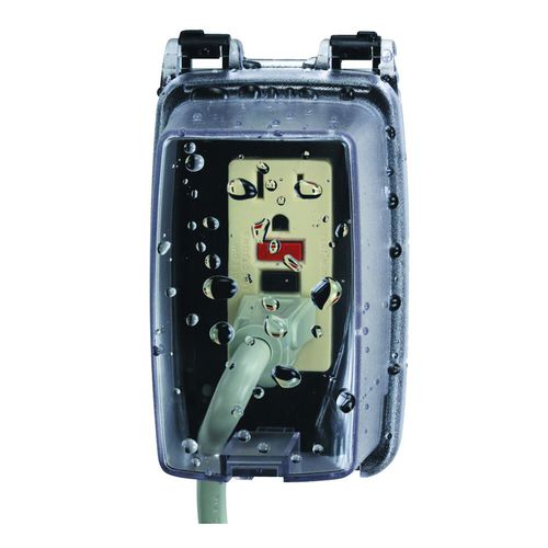 Scatola a parete - WP1000C series - Grässlin by Intermatic - rettangolare / in plastica / per impianto elettronico
