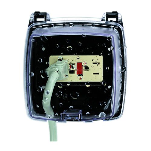 Scatola a parete - WP1020C series - Grässlin by Intermatic - rettangolare / in plastica / per impianto elettronico