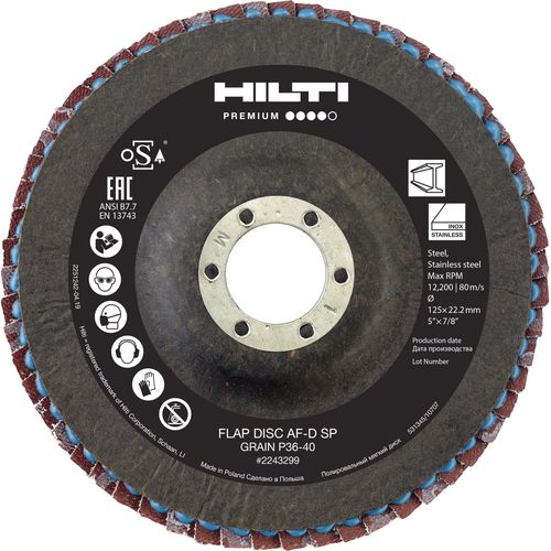 Disco a lamelle di finitura - AF-D - HILTI