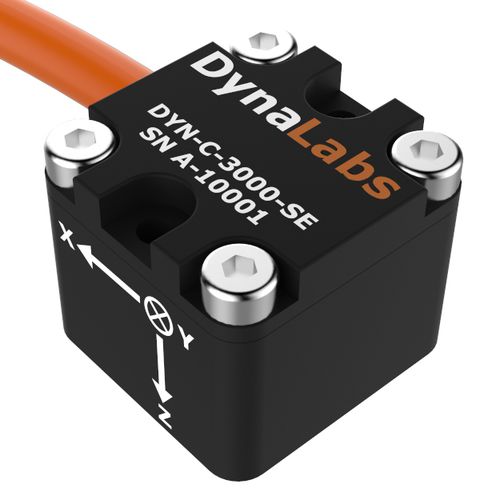 Accelerometro triassiale - 3000SE series - Dynalabs - capacitivo / MEMS / con TEDS