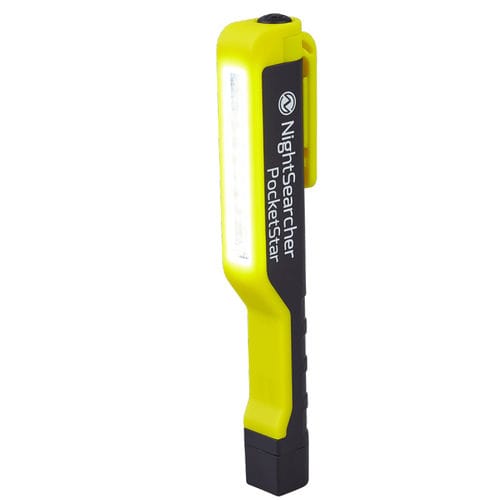 Torcia LED - PocketStar - Nightsearcher - a emissione ottica a scintille / per ispezione / snodabile