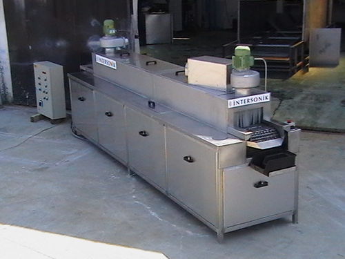 Macchina di lavaggio ad ultrasuoni - TUNNELWASH-US - INTERSONIK PARTS WASHING MACHINE CORP - a immersione / industriale