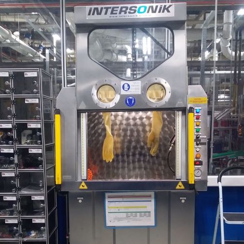Macchina di lavaggio a spruzzo - Manuwash - INTERSONIK PARTS WASHING MACHINE CORP - manuale / di pezzi / compatta