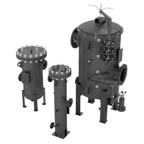 Carter per filtro a cartuccia - SOLBERG Filtration - per gas / in acciaio al carbonio