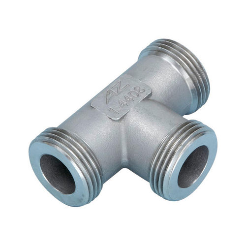 Connettore per tubi a T - 088600041 series - Adolf Würth GmbH & Co. KG - in acciaio inossidabile / ad avvitamento