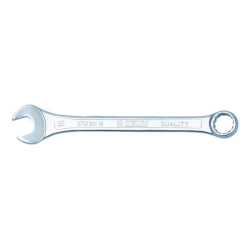 Chiave combinata in cromo - 071330 series - Adolf Würth GmbH & Co. KG - a teste sfasate / in acciaio / a gomito