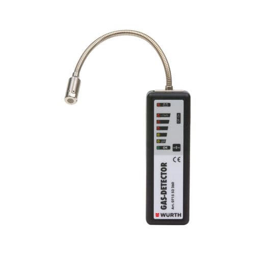 Rilevatore di fughe di gas - 071553 260 - Adolf Würth GmbH & Co. KG - portatile / con allarme visivo / con sniffer