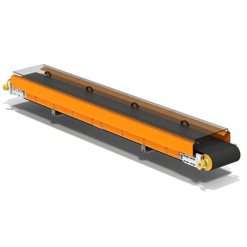 Nastro trasportatore modulare - Compton srl - per l'industria del riciclaggio / con rulli