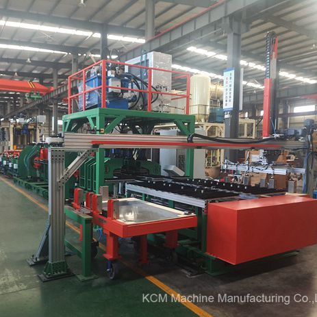 Linea di profilatura per pannelli di porte - KCM Machinery Manufacturing - per serramento / automatica / punzonatura
