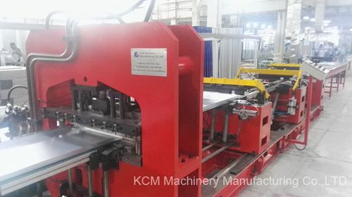 Linea di profilatura per pannelli - KCM Machinery Manufacturing - automatica / punzonatura / con trasportatore a rulli