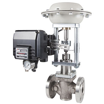 Valvola a globo - C1 - EFSVALVES - con attuatore elettrico / elettropneumatica / a comando pneumatico