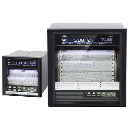 Registratore ibrido - SR100 - Azbil Europe NV - di biossido di carbonio / di allarme / ad uso industriale