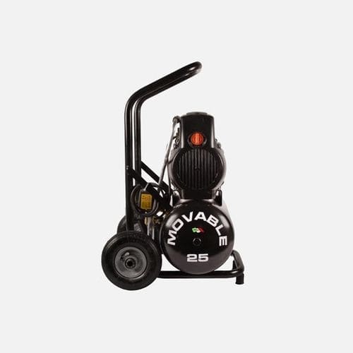 Compressore a pistone - MOVABLE 25 - ALCONAIR - d'aria / elettrico / su rotelle