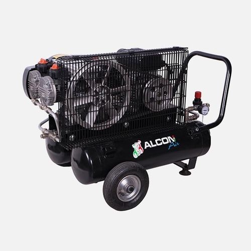 Compressore a pistone - MOVABLE 11+11 C4 - ALCONAIR - d'aria / elettrico / su rotelle