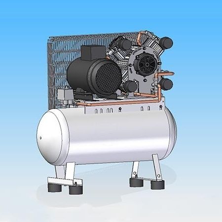 Compressore a pistone - DD series - ALCONAIR - d'aria / elettrico / fisso